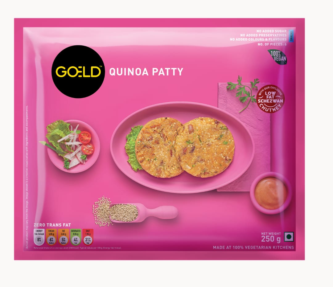 Goeld Quinoa Patty 