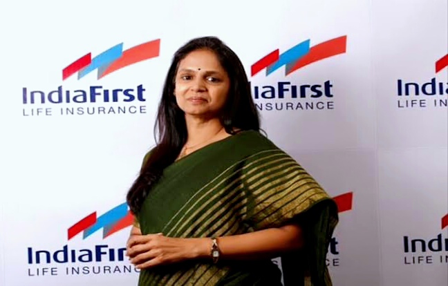 RM Vishakha, MD & CEO, IndiaFirst Life Insurance Company Limited -Photo By GPN
