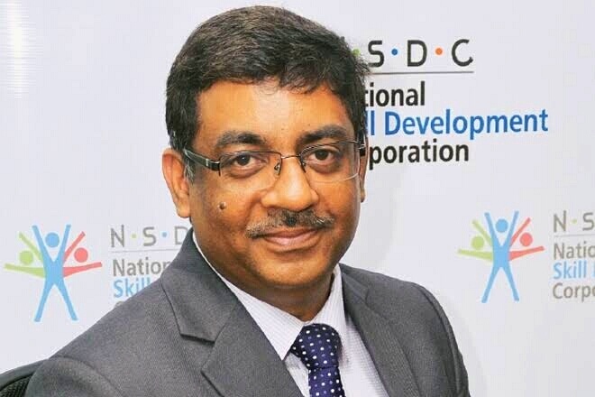 Dr. Manish Kumar, MD & CEO, NSDC -Photo By GPN