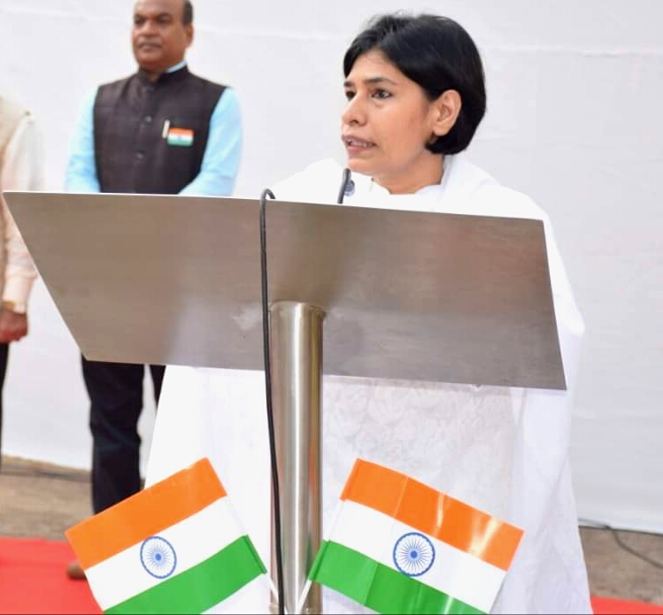 Ms. Preeta Verma in her address on 74th Independence Day- File Photo GPN