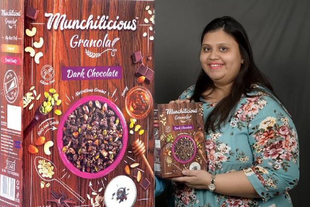 Ms. Purvi Pugalia, Founder, Munchilicious Granola (A SOCH Foods LLP Product) -Photo By GPN
