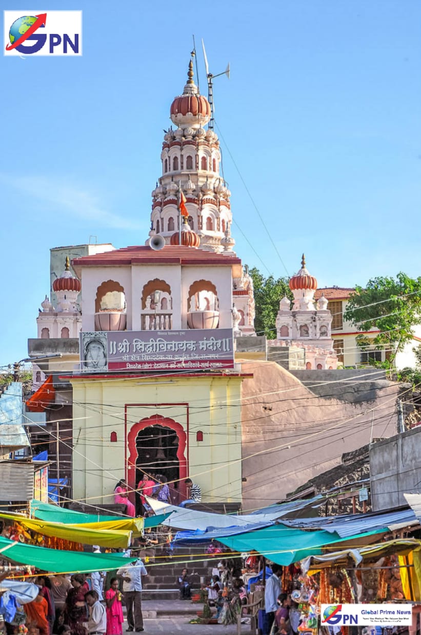 Shri Siddhivinayaka, Siddhatek Temple-2nd Asthavinayak- Photo By GPN