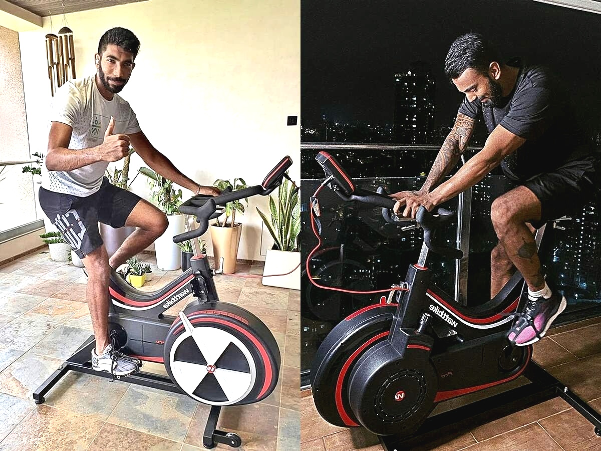 Jasprit Bumrah and KL Rahul - Celebrities are creating gyms at home to stay fit says, Mr. Prateek Sood, Director, Grand Slam Fitness -Photo By GPN