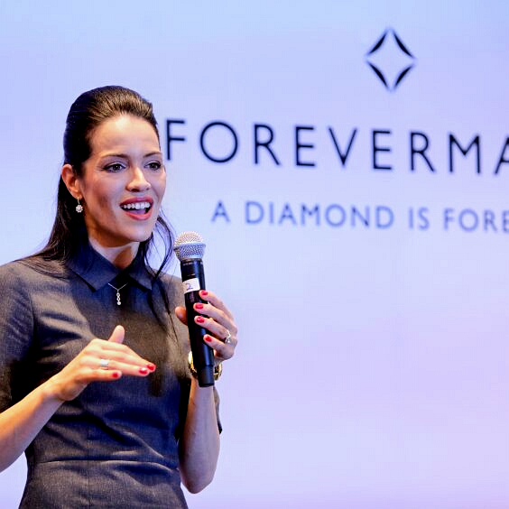 Ms. Federica Imperiali, Head of New Product Development at Forevermark -Photo By GPN
