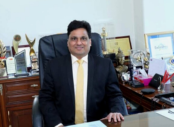 Dr D K Aggarwal President, PHDCCI and Chairman & MD, SMC Investments and Advisors Limited -Photo By GPN