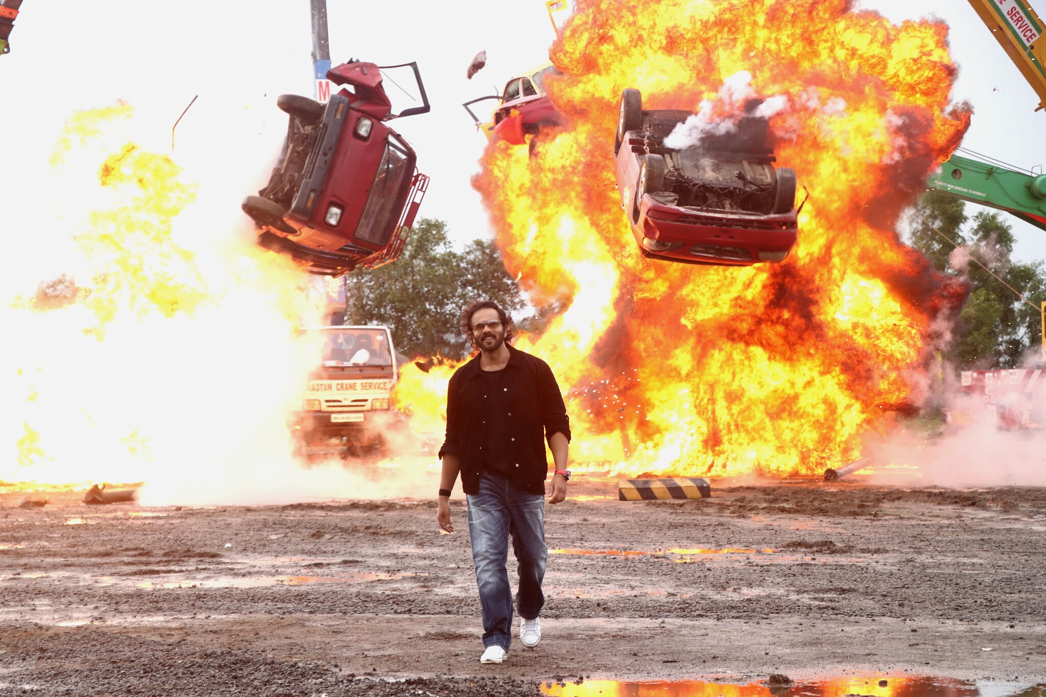 Rohit Shetty at Grand finale of Khatron Ke Khiladi designs an explosive Bollywood-style heist stunt for Made in India -PHOTO By GPN