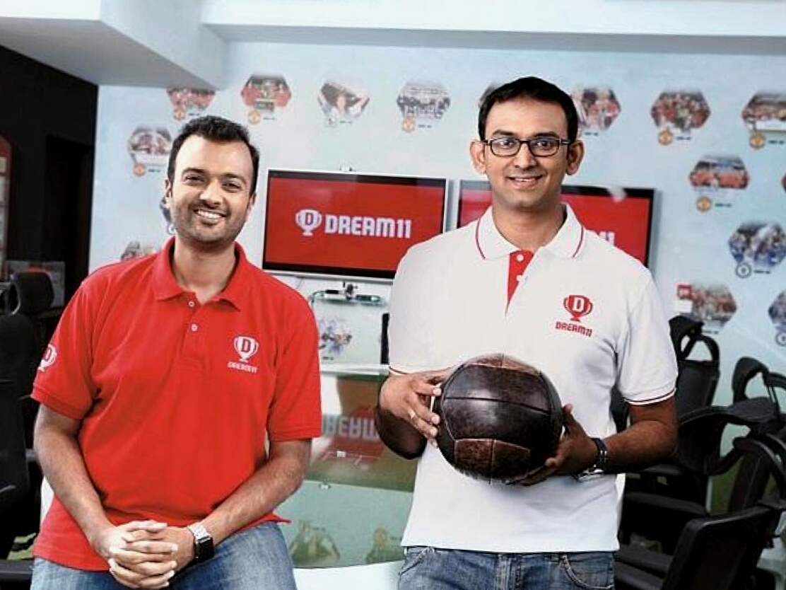 L-R: Harsh Jain - CEO & Co-Founder Dream11 with Bhavit Sheth - COO & Co-Founder - Dream11 -Photo By GPN
