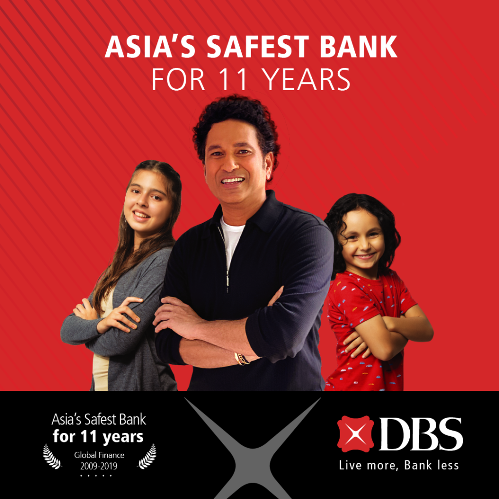 DBS Bank India s New Brand Campaign Features Sachin Tendulkar