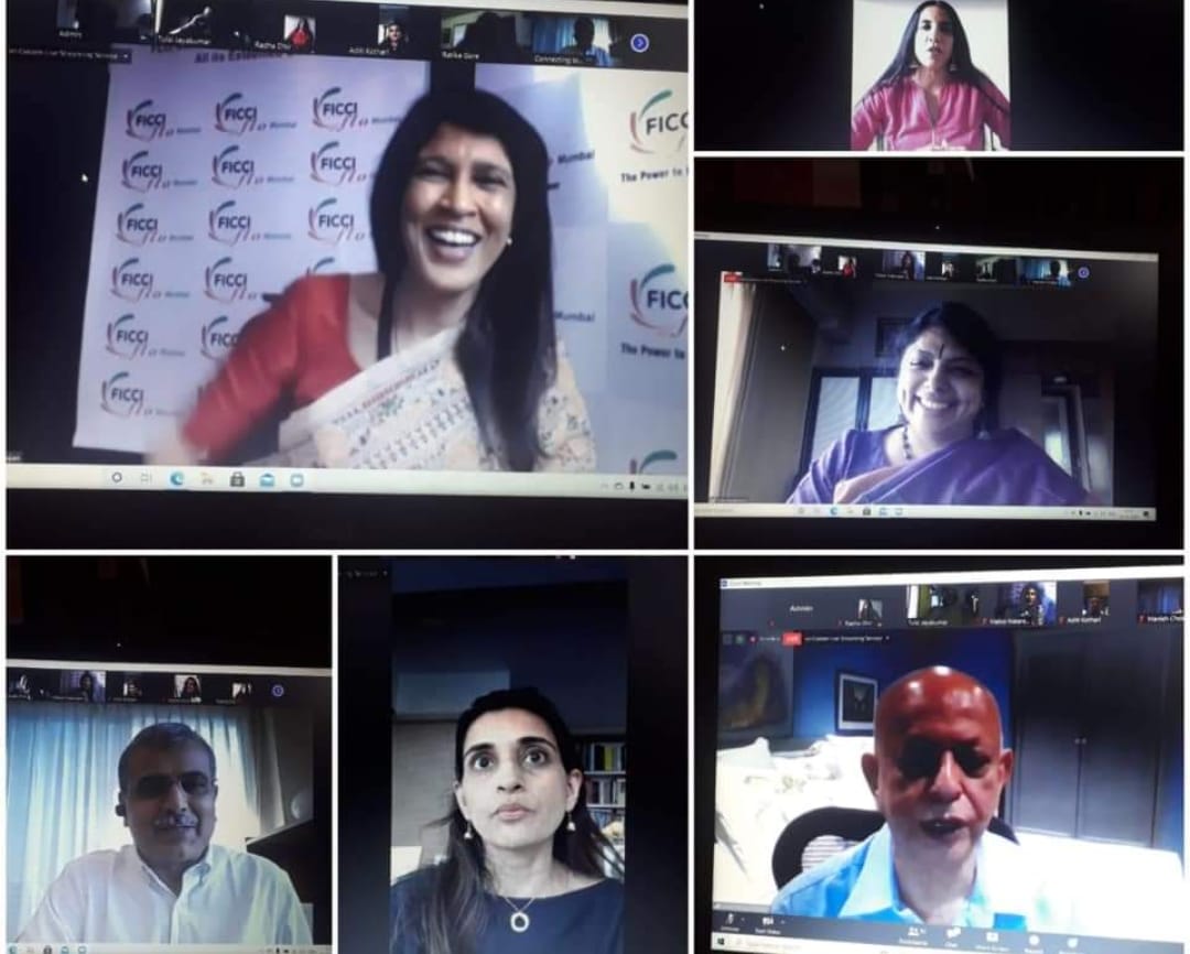 Top Left-Ms Maloo Natarajan, Chairperson, FICCI Ladies Organisation, Mumbai -Photo By GPN