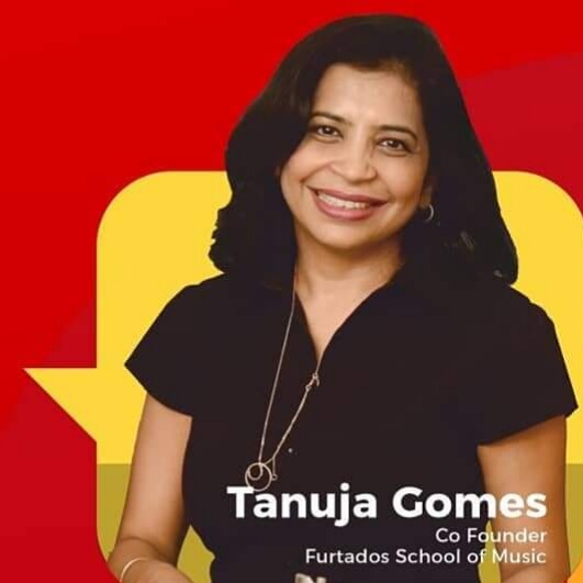 Tanuja Gomes, Co-founder and Co-CEO of Furtados School of music