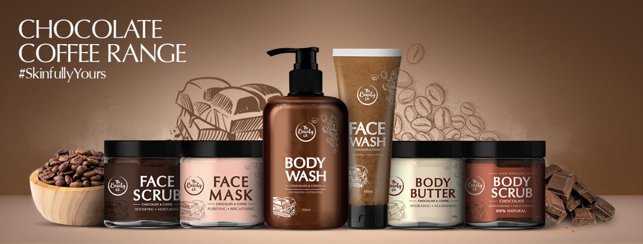 The Beauty Co. - CHOCOLATE COFFEE RANGE #SkinfullyYours