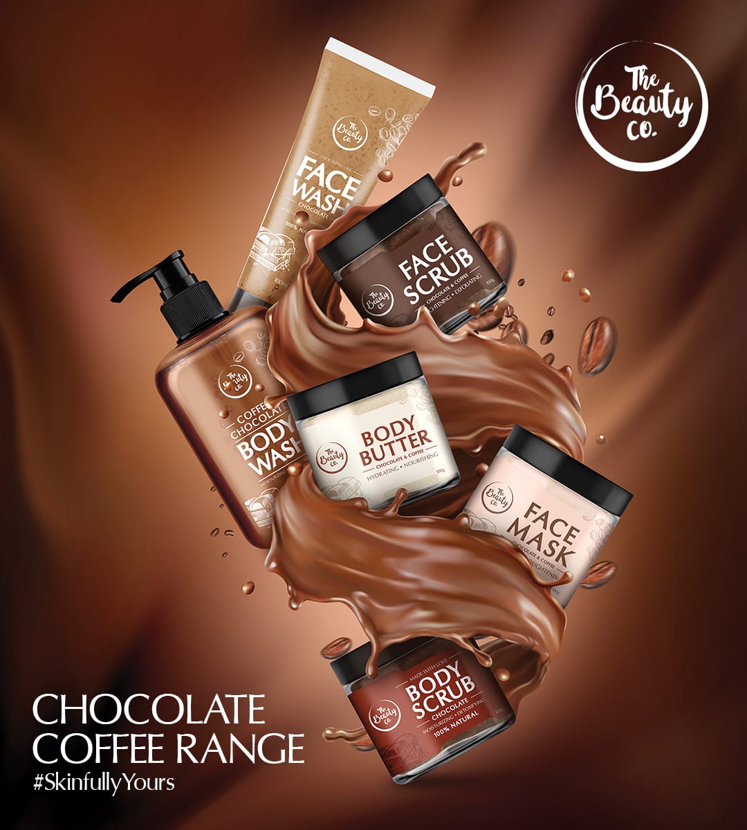 The Beauty Co. - CHOCOLATE COFFEE RANGE #SkinfullyYours