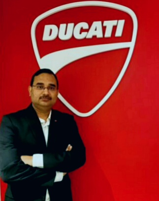 Mr. Bipul Chandra, Managing Director of Ducati India