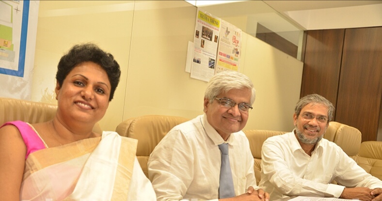 Ms. Seema Srivastava, Executive Director, Mr. Sanjiv Lathia, and Mr. Shekhar Shirdhankar, Director, India ITME society -File Photo GPN