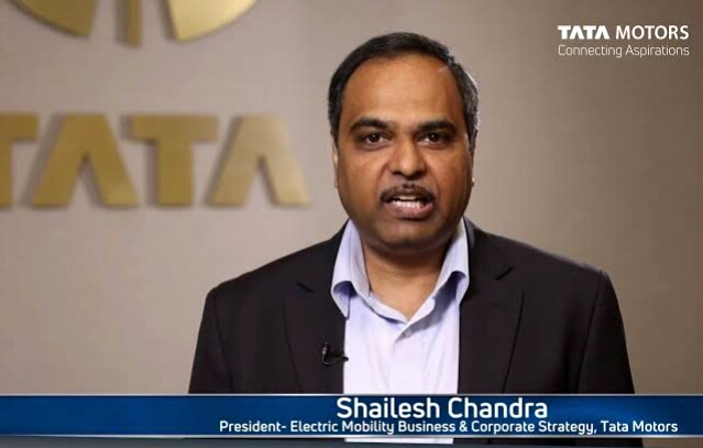 Mr. Shailesh Chandra, President, Passenger Vehicle Business Unit, Tata Motors -Photo By GPN
