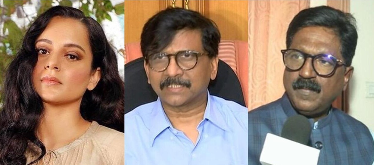 Kangana Ranaut, Rajya Sabha MP Sanjay Raut, Maharashtra State Minister Anil Deshmukh