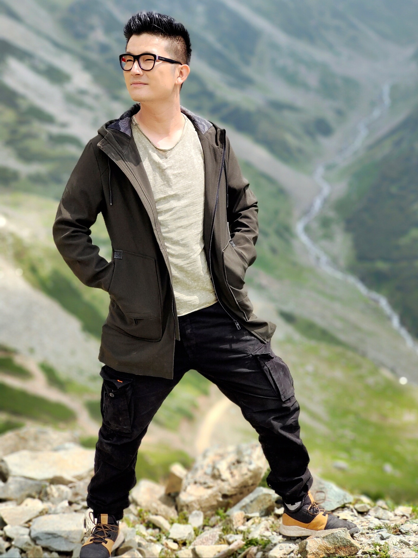Meiyang Chang - host of ‘Lost Essence of India’ on Discovery Channel -Photo By GPN