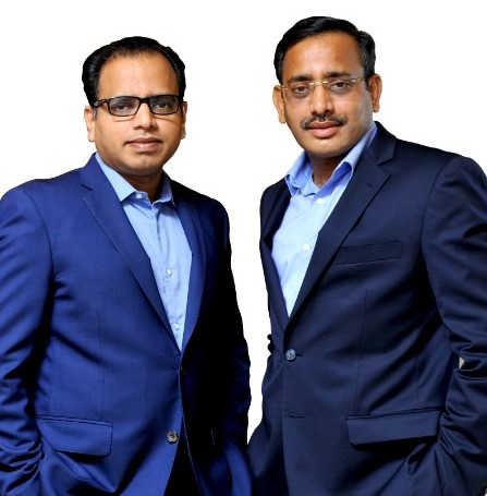  (L to R) Mr. Rajdipkumar Gupta, Promoter & Managing Director, & Mr. Sandipkumar Gupta, Promoter & Non-Executive Director, Route Mobile Ltd. -Photo By GPN