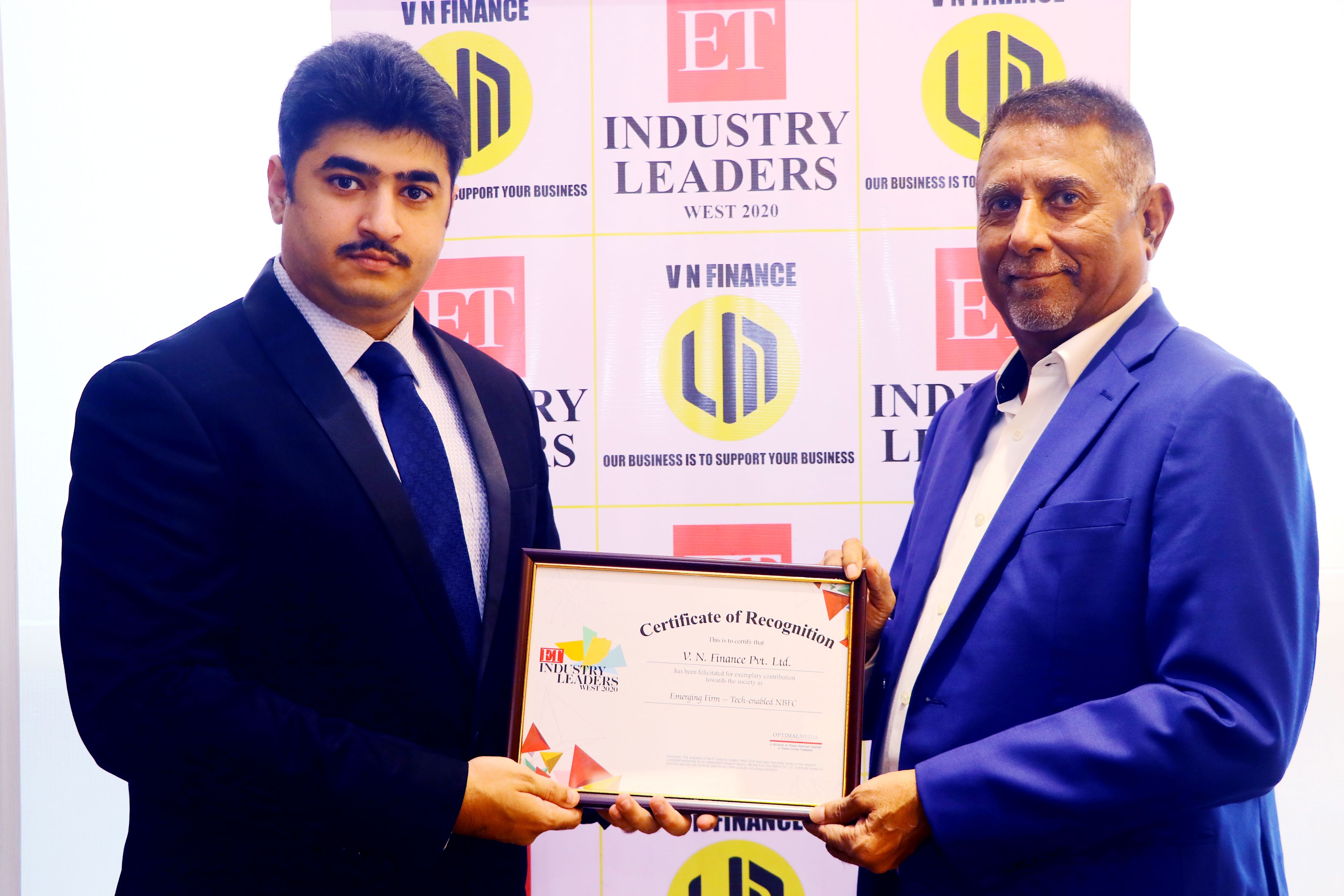 L to R Mohit and Vijay Kakkad