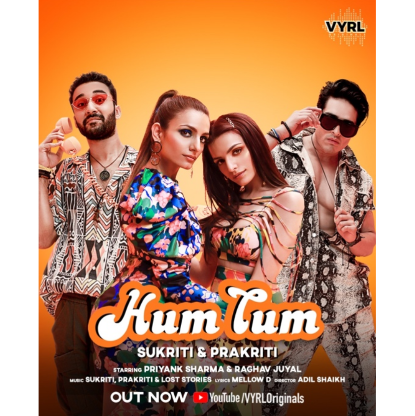  "HUM TUM" by the multi-talented twins Sukriti & Prakriti Kakar on Vyrl Originals