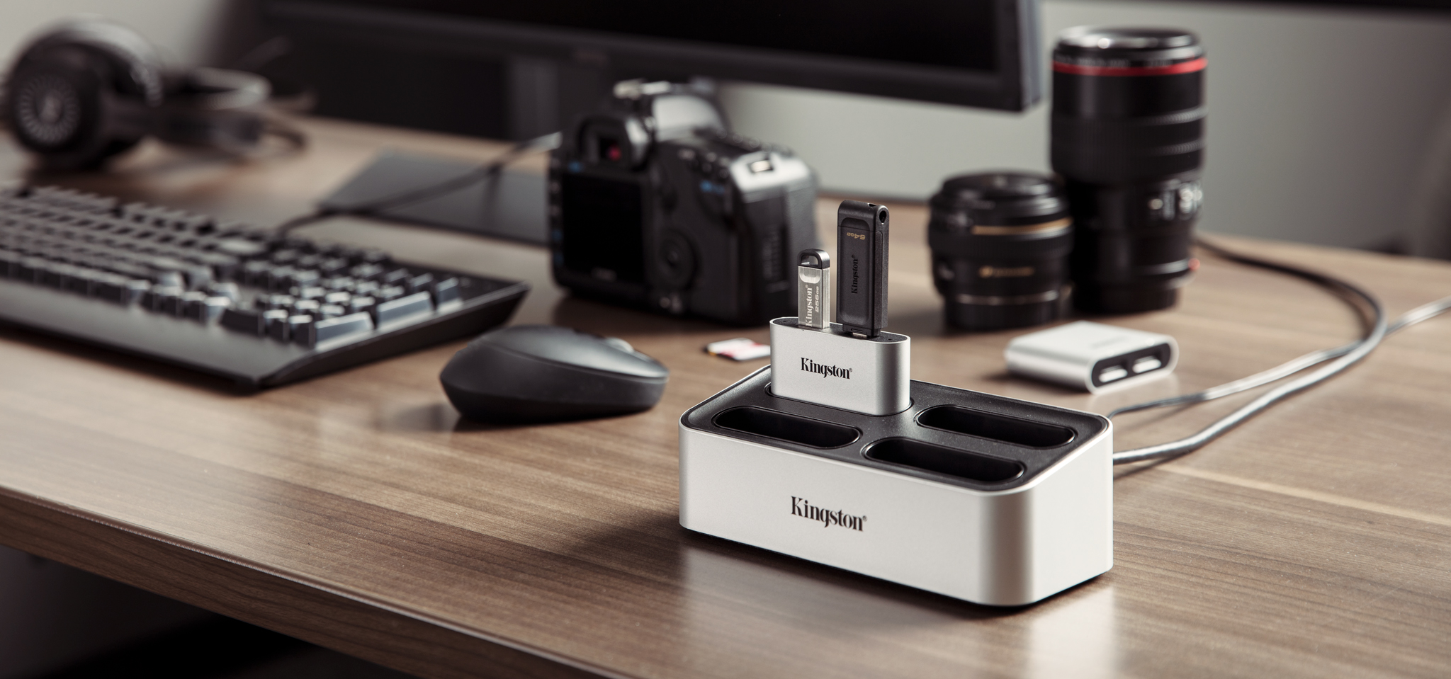 Now Capture, Create and Connect with the new Kingston Workflow Station ...