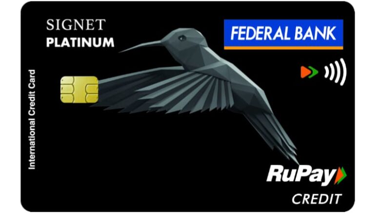 Federal Bank Launches Rupay Signet Contactless Credit Card Global