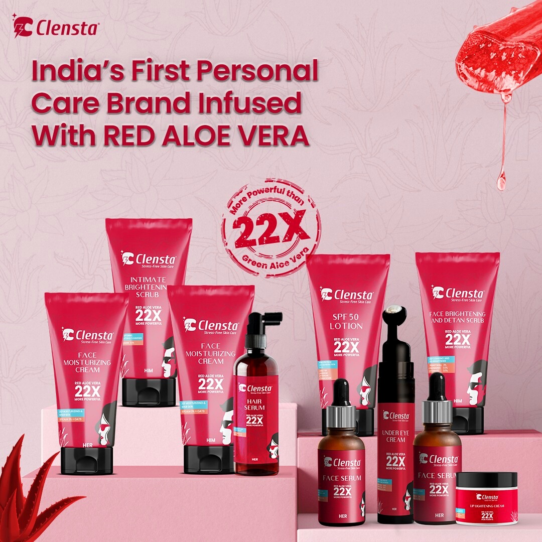 Clensta launches its innovative range of Red Aloe Vera skincare ...