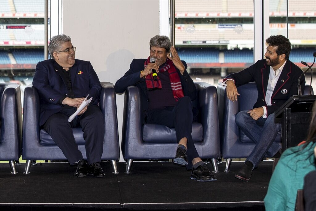 Rajeev Masand, Kapil Dev and Kabir Khan