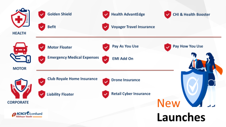 icici-lombard-launches-a-slew-of-14-new-products-across-health-motor