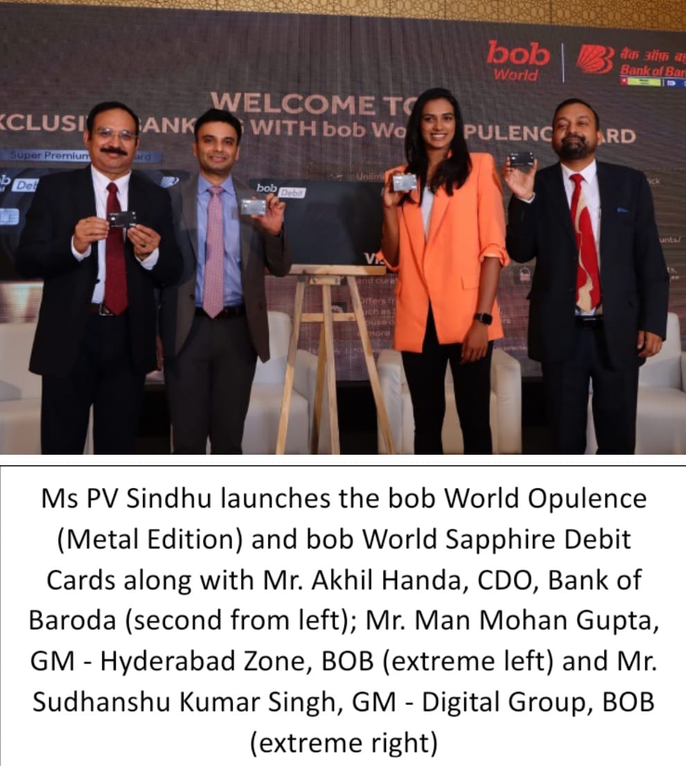 bank-of-baroda-launches-two-premium-debit-cards-with-visa-bob-world