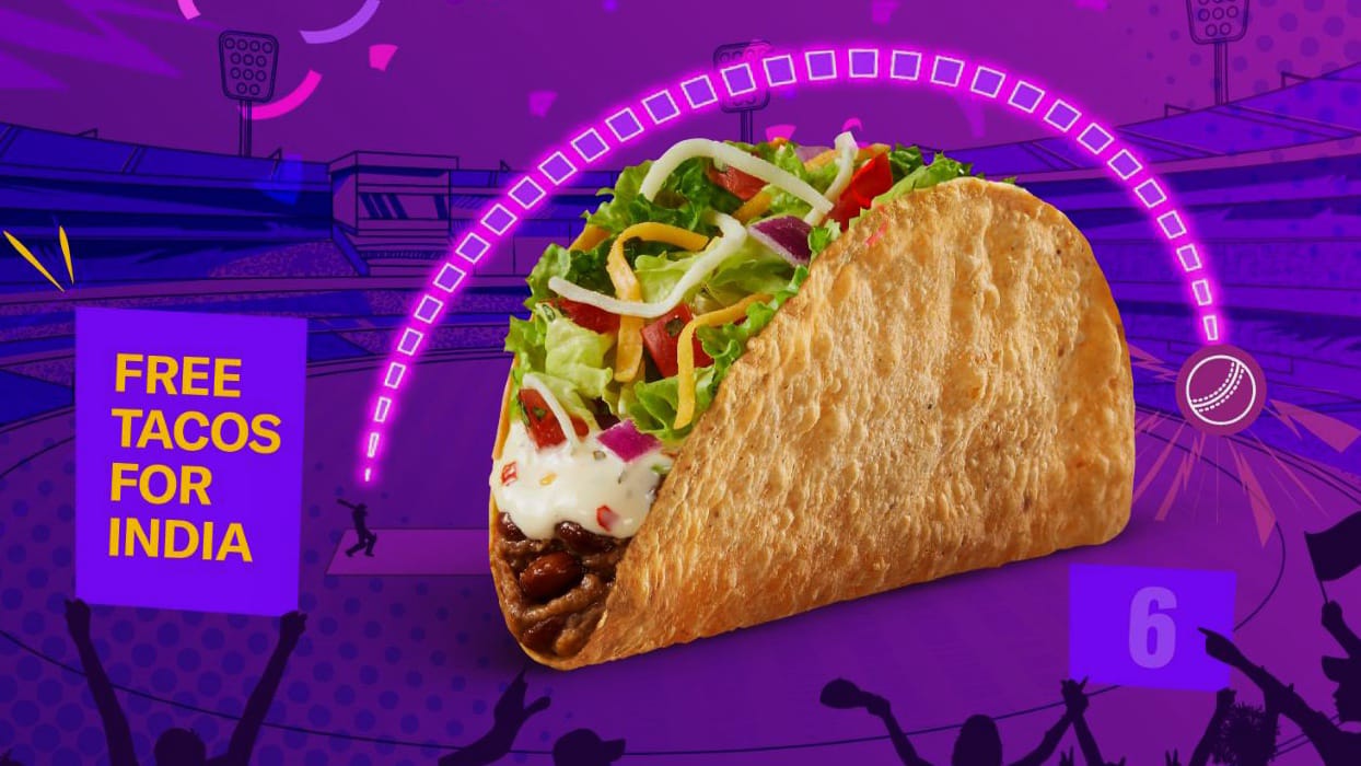 TACO BELL® INDIA CELEBRATES THE INDIAN TEAM'S ENTRY INTO THE SEMI