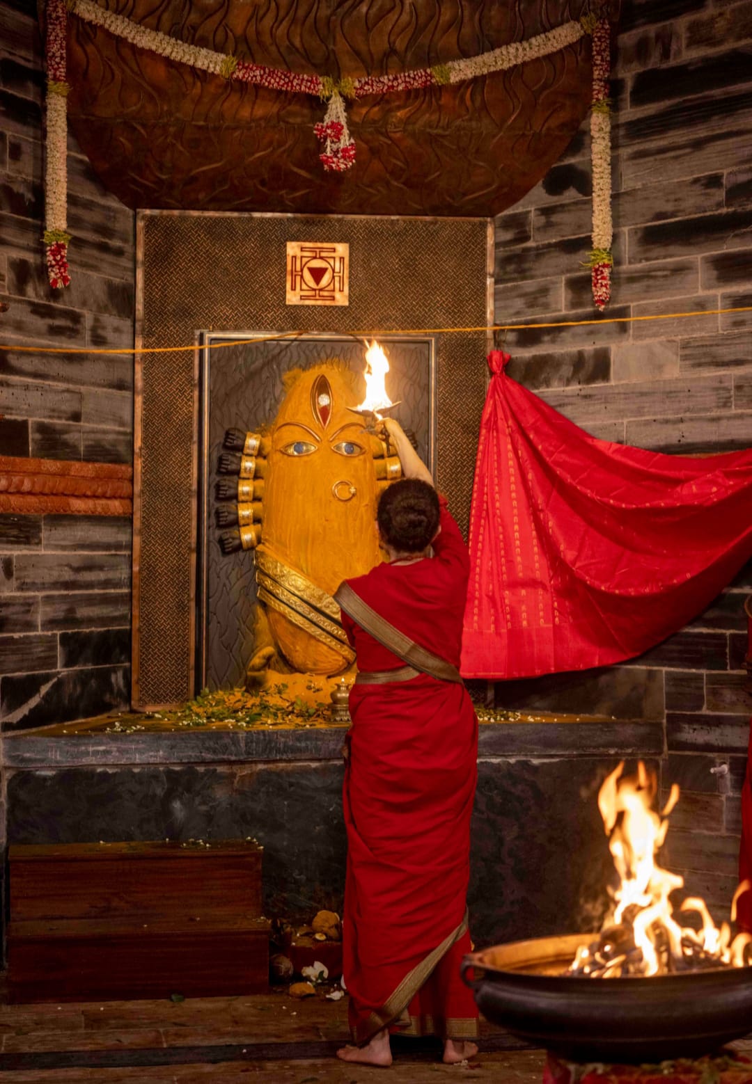 Sadhguru Brings Divine Linga Bhairavi To Nepal Through Powerful Process