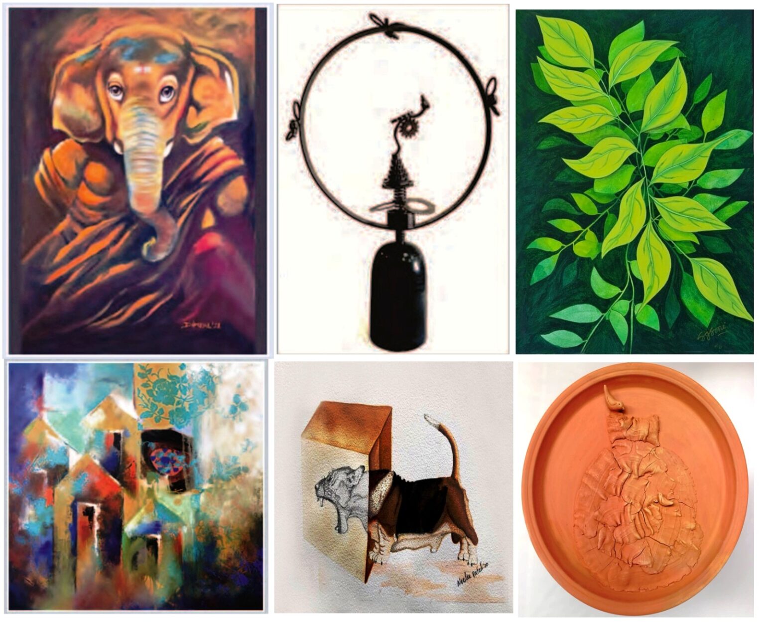 Mukhote Presents Group exhibition of Paintings, Pottery & Sculptures by
