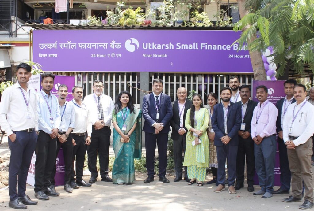 Utkarsh Small Finance Bank Inaugurates Its Branch In Virar Having Now ...