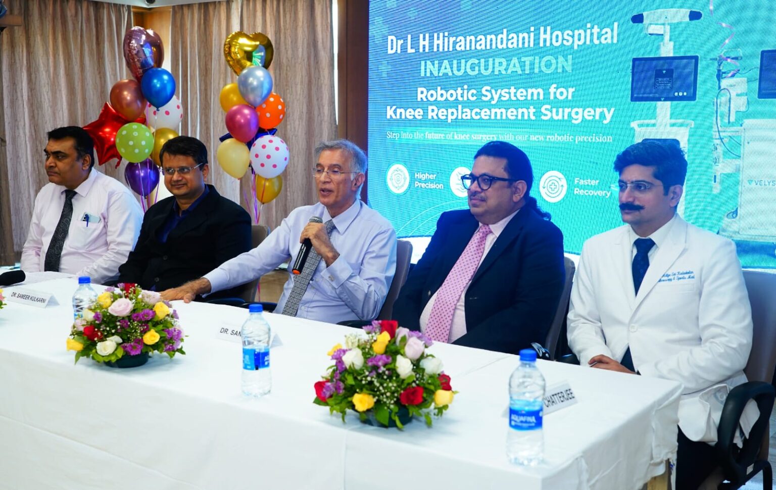 Dr L H Hiranandani Hospital Launches Advanced Robotic System for Knee ...
