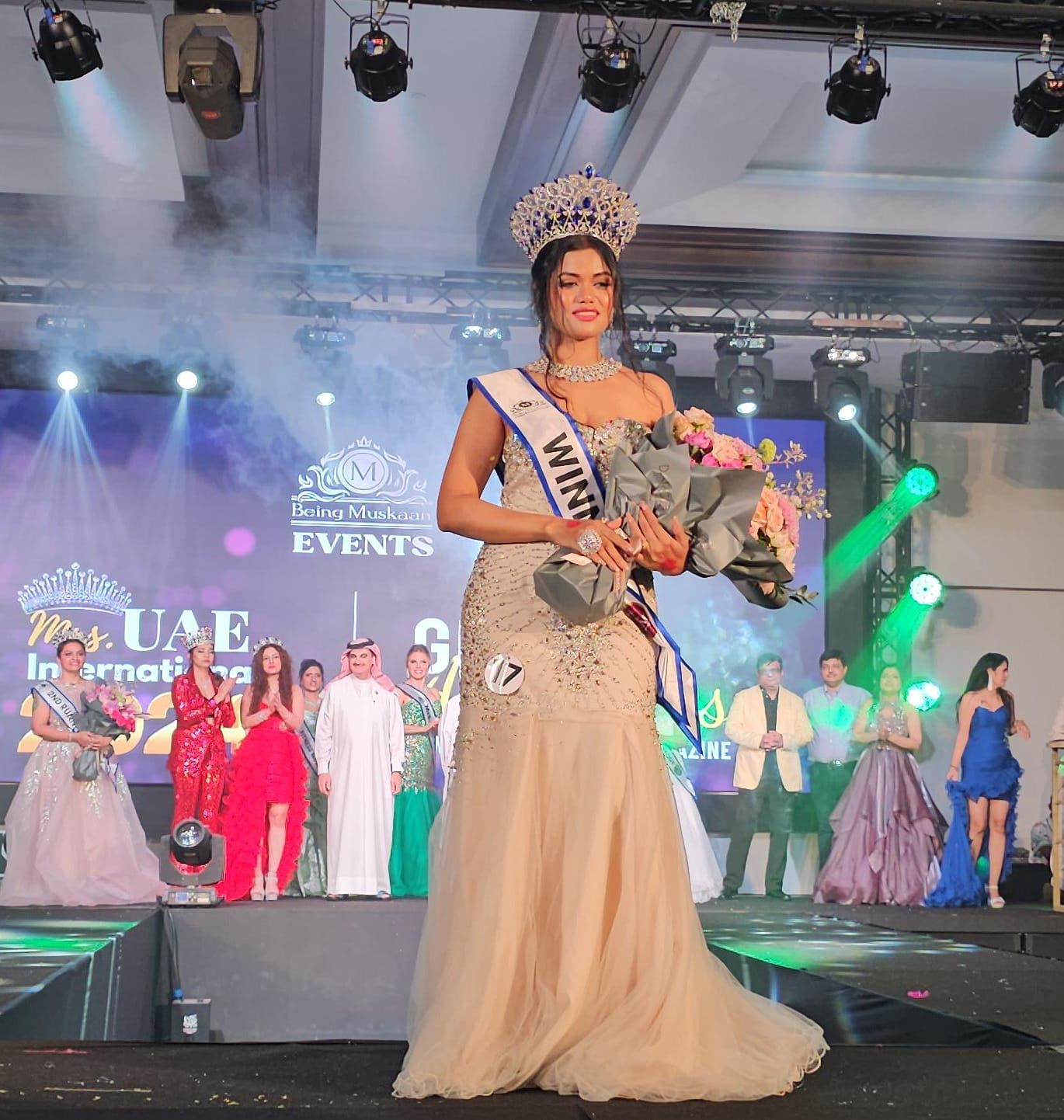 Navi Mumbai-based Businesswoman Shital Bhatnagar Crowned Mrs UAE ...