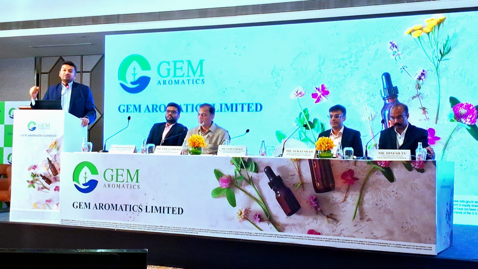 GEM Aromatics IPO To Open On 19 August Price Band Set At Rs 309 325 GEM Aromatics IPO To Open On 19 August Price Band Set At Rs 309 325